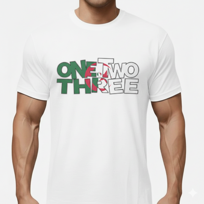 T-shirt Algérie – One Two Three