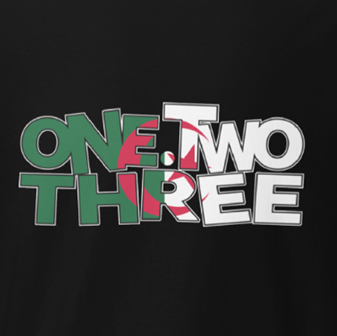 T-shirt Algérie – One Two Three