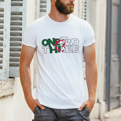 T-shirt Algérie – One Two Three